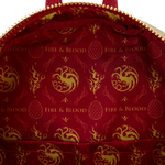 House of the Dragon All-Over Print House Targaryen Sigil Mini Backpack, , hi-res view 8
